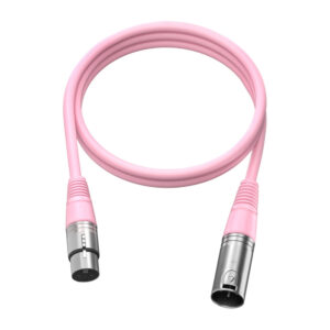 Fifine XLR L9C laidas, 180 cm (rožinis) - Image 1