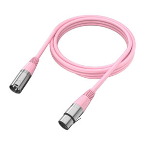 Fifine XLR L9C laidas, 180 cm (rožinis) - Image 3