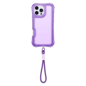 Safepop dėklas su dirželiu Apple iPhone 17 6,3" violetinis - Image 4