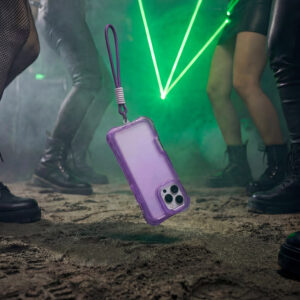 Safepop dėklas su dirželiu, skirtas Apple iPhone 15 6,1" violetinis - Image 9