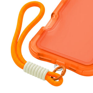 Safepop dėklas su dirželiu, skirtas Apple iPhone 15 6,1" oranžinis - Image 3