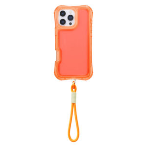 Safepop dėklas su dirželiu, skirtas Apple iPhone 16 6,1" oranžinis - Image 4