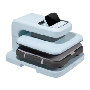HTVRONT Auto 2 Digit Heat Transfer Press (Light Blue) - Image 3
