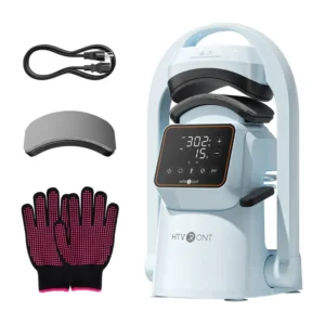 HTVRONT A300 Auto Cap Press (Light Blue) - Image 3