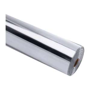 HTVRONT Chrome Metallic Self-Adhesive Film, 30.5 cm x 90 cm (silver)