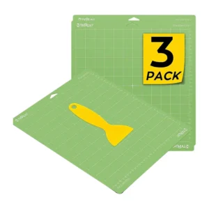 HTVRONT Cutting Mat, 34.8 cm x 37 cm, 3-pack (green)