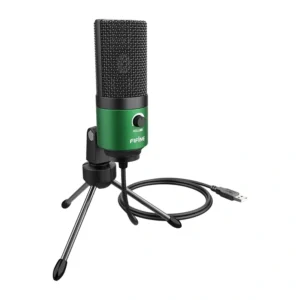 Fifine K669BG Condenser Microphone (Green) - Image 1
