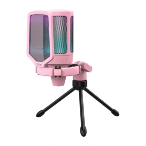 Fifine A6V Gaming Microphone (Pink) - Image 1