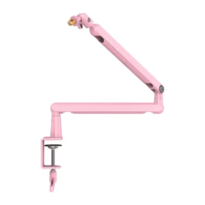 Fifine BM88 Microphone Stand (Pink) - Image 1