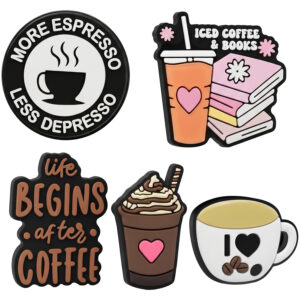 3D lipdukas Coffee, 5 vnt. rinkinys