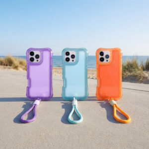 Safepop dėklas su dirželiu Apple iPhone 13 6,1" oranžinis - Image 10