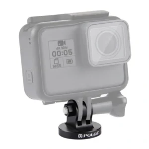 Puluz Mount with 1/4" CNC Thread for Action Cameras (Black)
