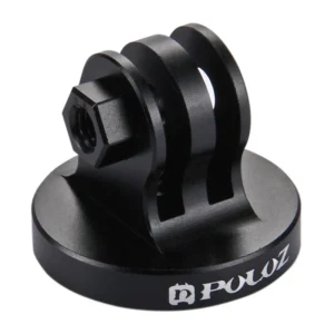 Puluz Mount with 1/4" CNC Thread for Action Cameras (Black) - Image 2