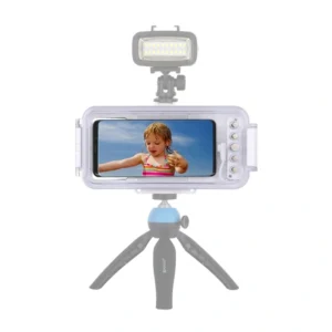 Puluz Waterproof Case (45m) for USB-C Smartphones for Underwater Photos and Videos (White) - Image 3