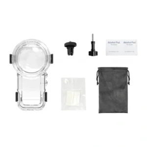 Puluz Waterproof Case (60 m) with Quick-Release Mount for Insta360 X5 (Transparent) - Image 2