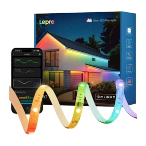Lepro SW1 10m Wi-Fi Bluetooth RGBIC LED Strip - Image 2