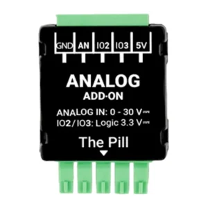 SHELLY 0-30V Analog Module—an add-on for the Shelly Pill