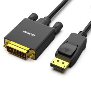 BENFEI laidas DisplayPort į DVI 0,9 m juodas
