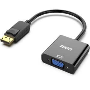 BENFEI adapteris DisplayPort į VGA 1080P vienkryptis juodas