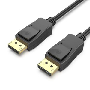 BENFEI laidas 8K DisplayPort į DisplayPort 8K 60Hz 4K 144Hz 120Hz 2K 240Hz juodas