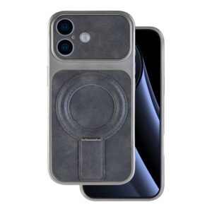 Luxgrip Mag dėklas Apple iPhone 16 6,1" pilkas
