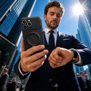 Luxgrip Mag dėklas Apple iPhone 13 6,1" juodas - Image 5