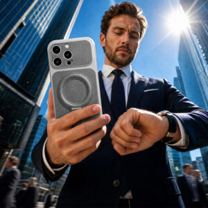 Luxgrip Mag dėklas Apple iPhone 11 pilkas - Image 5