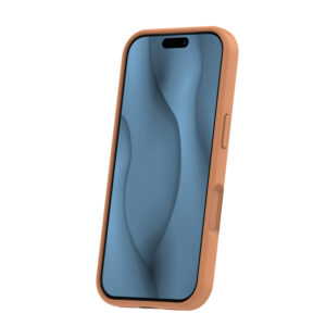 Plonas silikoninis Mag dėklas, skirtas Apple iPhone 16 Pro 6,3" karamelės spalvos - Image 3