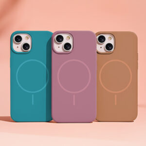 Plonas silikoninis Mag dėklas Apple iPhone 15 6,1" rožinis - Image 6