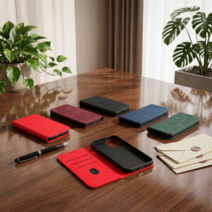Išmanusis „Suede“ dėklas, skirtas Samsung Galaxy A36 5G / A37 5G, juodas - Image 10