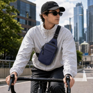 „Crossbody“ krepšys Urbanflex, tamsiai mėlynas - Image 5