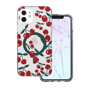Cherry Mag dėklas, skirtas Apple iPhone 11, skaidrus