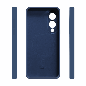 Etteri silikoninis Mag dėklas, skirtas Samsung Galaxy S25 Edge, tamsiai mėlynas - Image 3