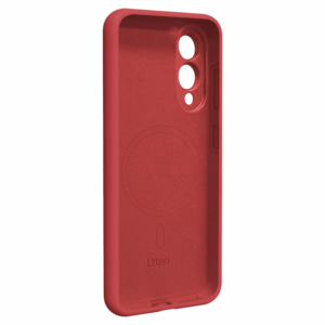 Etteri silikoninis Mag dėklas, skirtas Samsung Galaxy S25 Edge, aviečių spalvos - Image 2