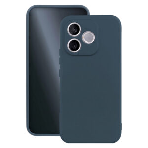 Silikoninis dėklas Honor 600 Lite tamsiai mėlynas
