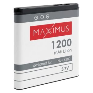 AKUMULIATORIUS MAXXIMUS NOKIA 6280 1200 mAh BP-6M