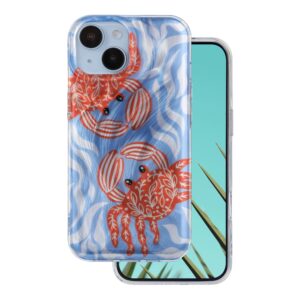Itin madingas vasariškas dėklas Apple iPhone 12 / 12 Pro 6,1" krabas