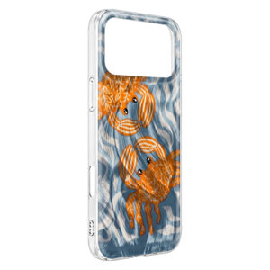 Itin madingas vasariškas dėklas Apple iPhone 12 / 12 Pro 6,1" krabas - Image 3