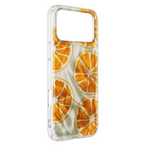 Itin madingas vasariškas dėklas, skirtas Apple iPhone 15 Pro 6,1" oranžinis - Image 3