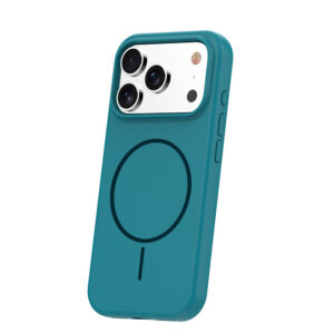 Plonas silikoninis Mag dėklas, skirtas Apple iPhone 13 6,1" turkio spalvos - Image 2