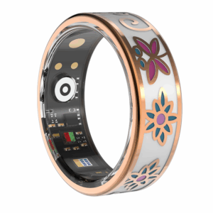 „Forever Smartring Botanical SR-101“ rožinio aukso spalvos, 10 dydis