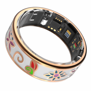„Forever Smartring Botanical SR-101“ rožinio aukso spalvos, 10 dydis - Image 7