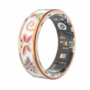 Forever Smartring Botanical SR-101 rožinio aukso spalvos, 9 dydis - Image 8