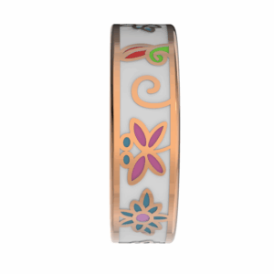 „Forever Smartring Botanical SR-101“ rožinio aukso spalvos, 10 dydis - Image 10