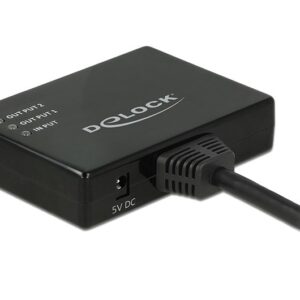 DeLOCK 87700 vaizdo signalų daliklis HDMI 2x HDMI - Image 1