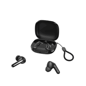 XO Bluetooth ausinės G53 TWS juodos spalvos ANC + ENC su stovu