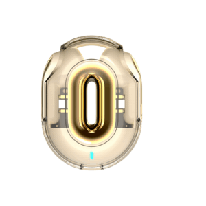 XO Bluetooth ausinės X43 TWS smėlio spalvos - Image 2