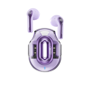 XO Bluetooth ausinės X43 TWS violetinės