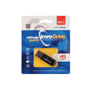 Imro USB atmintinė 32GB USB 2.0 juoda