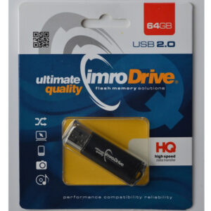 Imro USB atmintinė 64GB USB 2.0 juoda